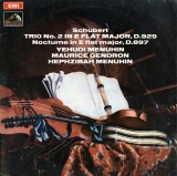 GB EMI ASD2536 メニューイン兄妹 シューベルト・ピアノ三重奏曲2番/ピアノ三重奏曲「ノットゥルノ」