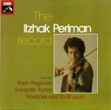 GB EMI SEOM22 イツァーク・パールマン The Itzhak Perlman record