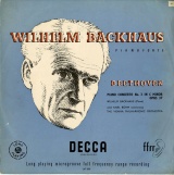 GB DEC LXT2553 ヴィルヘルム・バックハウス ベートーヴェン・P協奏曲