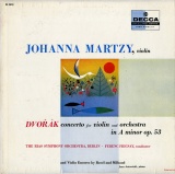 US DEC DL9858 ヨハンナ・マルツィ ドヴォルザーク・ヴァイオリン協奏曲