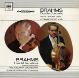 GB CBS SBRG72295 アイザック・スターン&amp;レナード・ローズ ブラームス・ヴァイオリンとチェロのための二重協奏曲