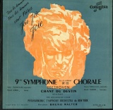 FR COL FCX113-4 ブルーノ・ワルター べートーヴェン・交響曲9番「合唱付き」
