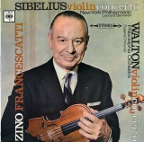 GB CBS SBRG 72351 ジノ・フランチェスカッティ シベリウス&amp;ウォルトン・ヴァイオリン協奏曲