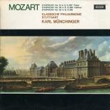 GB DEC SXL6402 カール・ミュンヒンガー モーツァルト・交響曲31番「パリ」/35番「ハフナー]/32番