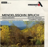 GB DEC SDD110 アルフレード・カンポリ メンデルスゾーン・ヴァイオリン協奏曲、ブルッフ・スコットランド幻想曲