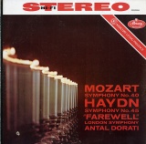 US MAR SR90280 アンタル・ドラティ モーツァルト・交響曲40番「大ト短調」、ハイドン・交響曲45番「告別」