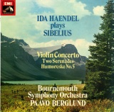 GB EMI ASD3199 ヘンデル&amp;ベルグルンド シベリウス・ヴァイオリン協奏曲