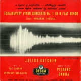 GB DEC LXT5164 カッチェン&amp;ガンバ チャイコフスキー・ピアノ協奏曲1番/リスト・ハンガリー狂詩曲