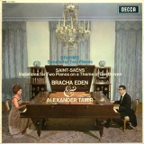 GB DEC LXT6303 イーデン&タミア ブラームス・2台のピアノのためのソナタ/サン=サーンス・ベートーヴェンの主題による変奏曲