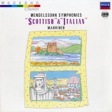 DE DEC 6.43583 マリナー メンデルスゾーン・交響曲3番「スコットランド」/4番「イタリア」