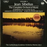 DE BIS LP-222 ネーメ・ヤルヴィ シベリウス・交響曲5番/アンダンテ・フェスティーヴォ/カレリア序曲