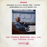 GB EMI ALP1536 ビーチャム モーツァルト・交響曲41番/ディヴェルティメント2番