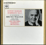 GB CBS SBRG72068-9 ワルター&amp;amp;cso マーラー 交響曲9番+ワルターポートレイト初版特典盤