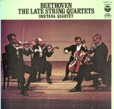 JP COL OS2955-8 スメタナsq ベートーヴェン the late string quartets(四枚組)