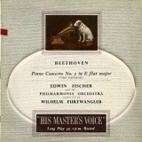 GB EMI ALP1051 フィッシャー&amp;フルトヴェングラー ベートーヴェン・ピアノ協奏曲5番「皇帝」