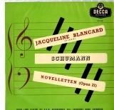 GB DEC LXT2920 ジャクリーヌ・ブランカード シューマン 8つのノヴェレット(220g金文字フラット重量盤)