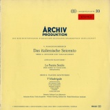 DE ARC 198 021 ルカ・マレンツィオ 六重唱団 17世紀イタリア音楽