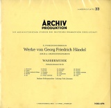DE ARCHIV APM14006 レーマン・ベルリンフィル ヘンデル・水上音楽