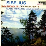 GB DEC SXL6084 マゼール・ウィーンフィル シベリウス・交響曲1番.カレリア組曲
