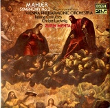 GB DEC SXL6744-5 メータ・ウィーンフィル マーラー・交響曲2番復活
