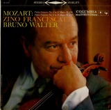 US COL MS6063 フランチェスカッティ・ワルター・コロムビア響 MOZART:Violin Concerto No.3&amp;No.4