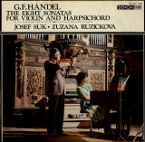 JP DENON OX7037ND スーク・ルージイッチコヴァ G.F.HANDEL THE GREAT SONATAS FOR VIOLIN AND HARPSICHORD