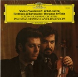 DE DGG 2530 552 ズーカーマン・バレンボイム・ロンドンフィル Sibelius;Viol;inkonzert/Beethoven:Romances for Violin