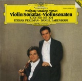 DE DGG 410 896-1 パールマン・バレンボイム Mozart Violin Sonatas K.301-304