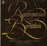 JP 東芝EMI EAC80329 ロストロポーヴィチ・バーンスタイン・フランス国立管 シューマン チェロ協奏曲/ブロッホ シェロモ