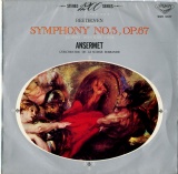 JP LONDON SMR5027 アンセルメ/スイスロマンド管 ベートーヴェン 交響曲第5番「運命」/「エグモント」序曲