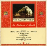 GB EMI ALP1051 フィッシャー&フルトヴェングラー ベートーヴェン・ピアノ協奏曲5番「皇帝」