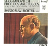 JP PHILIPS SFL7745 スヴャトスラフ・リフテル ショスタコーヴィチ 前奏曲とフーガ