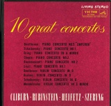 JP RCA(VICTOR) SA7002 クライバーン/ルービンシュタイン/ハイフェッツ/シェリング 10 great concertos