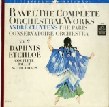 US ANGEL 36109 クリュイタンス/パリ音楽院管 RAVEL Vol.2 DAPHNIS ETCHLOE COMPLETE BALLET WITH CHORUS