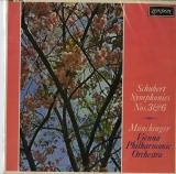 GB LONDON CS6453 ミュンヒンガー/ウィーンフィル Schubert Symphonies No.3/No.6