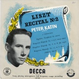 GB DEC LXT2971 ピーター・ケイティン リスト:愛の夢、リゴレット、ハンガリー狂詩曲