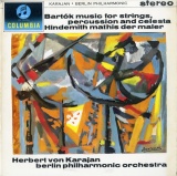 GB COL SAX2432 カラヤン バルトーク:弦楽器、打楽器とチェレスタのための音楽、ヒンデミット:交響曲「画家マティス」