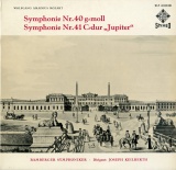 DE TELEFUNKEN SLT43038 カイルベルト モーツァルト:交響曲40番/41番「ジュピター」