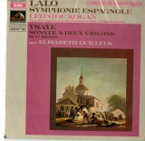 FR EMI/VSM C053-00891 レオニード・コーガン ラロ スペイン交響曲/イザイ ヴァイオリン奏鳴曲