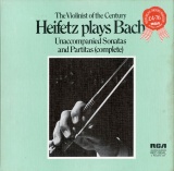 GB RCA SER5669/71 ハイフェッツ バッハ:無伴奏ヴァイオリン・ソナタ&パルティータ