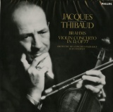 JP PHILIPS 27PC87(M) ジャック・ティボー/フルネ/コンセール・パドゥール管  ブラームス ヴァイオリン協奏曲