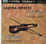 JP VICTOR SHP2056 ヤッシュ・ハイフェッツ/ライナー・ミンシュ/シカゴ響・ボストン響 チャイコフスキー/メンデルスゾーン ヴァイオリン協奏曲