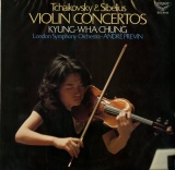 JP LONDON SLC8102 チョンファ・チョン チャイコフスキー/シベリウス ヴァイオリン協奏曲