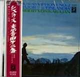 JP 東芝音楽工業(赤盤) AA8309 カラヤン/フィルハモニア管 シベリウス 交響曲第2番