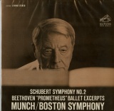 US RCA LSC2522 ミンシュ/ボストン響 シューベルト 交響曲第2番/ベートーヴェン プロメテウスの創造物序曲