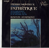 JP VICTOR/RCA SUP2021 モントゥー/ボストン響 チャイコフスキー 交響曲第6番「悲愴」