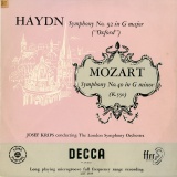GB DEC LXT2819 ヨーゼフ・クリップス ハイドン:交響曲92番「オックスフォード」、モーツァルト:交響曲40番