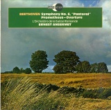 GB DEC ECS781 アンセルメ ベートーヴェン:交響曲6番「田園」/プロメテウス序曲
