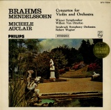 JP PHILIPS SFX7559 ミシェル・オークレール ブラームス|メンデルスゾーン「バイオリン協奏曲」