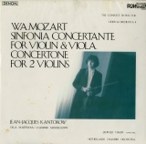 JP DENON OF7170ND ジャン=ジャック・カントロフ モーツァルト「バイオリンとビオラの協奏交響曲」「2つのバイオリンの為のコンチェルトーネ」